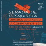 La Serada de L'Esquireta que torna a Lescar lo 30 d'abriu !