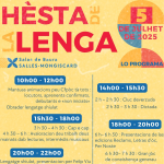 Lo programa de la Hèsta de la lenga, prevista en Biarn lo 5 de julhet, que's desvela, dab Julie Courtadiou, deu CFPÒc