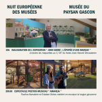 Paul Dugarry deu Musée du Paysan Gascon de Tojosa en Gèrs qu'ei au micrò de Ràdio País